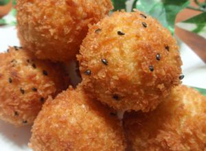 ほくほくが美味しい♪おさつコロッケ-レシピのメイン写真