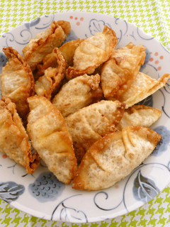チーズでこくうま♪納豆の揚げ餃子-レシピのメイン写真