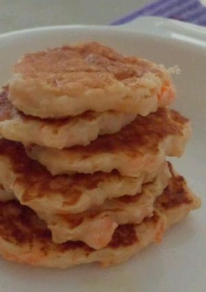 離乳食に♪すりりんごの米粉パンケーキ-レシピのメイン写真