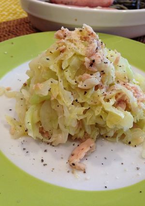 大量消費❤ きゃべつとツナのホットサラダ-レシピのメイン写真