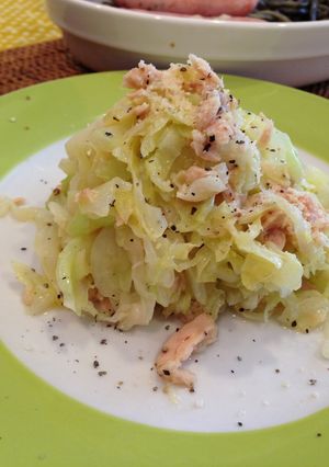 大量消費❤ きゃべつとツナのホットサラダ-レシピのメイン写真