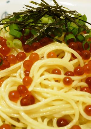 簡単♡♥いくらの和風クリームパスタ-レシピのメイン写真