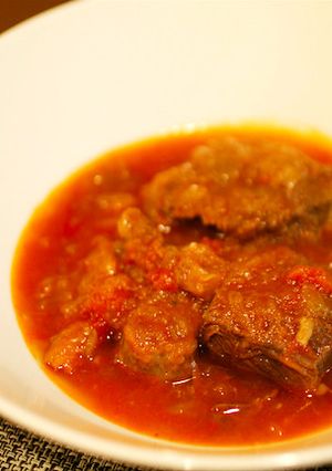 牛すね肉のトマト煮込み-レシピのメイン写真