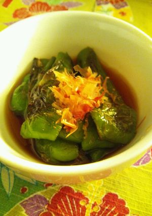 ピーマンの焼き浸し-レシピのメイン写真