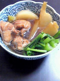 鶏とカブの煮物-レシピのメイン写真