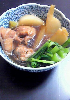 鶏とカブの煮物-レシピのメイン写真