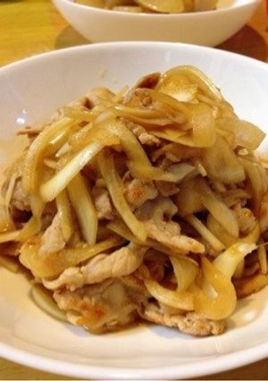 簡単☆豚肉と玉ねぎのさっぱり和え-レシピのメイン写真