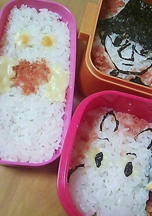 【キャラ弁】ムーミン谷の仲間たち-レシピのメイン写真