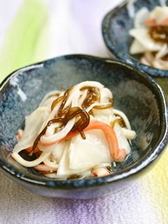 もずくとかぶの酢の物-レシピのメイン写真