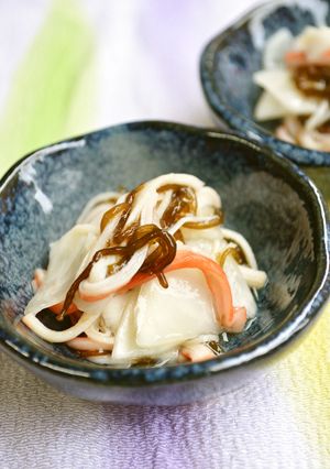 もずくとかぶの酢の物-レシピのメイン写真