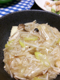 簡単!!豆腐のトロうまキノコあんかけ♪-レシピのメイン写真