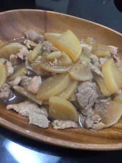 簡単!!大根と豚肉の煮物-レシピのメイン写真