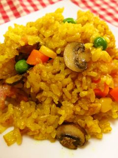 簡単カレーピラフ-レシピのメイン写真