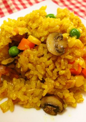 簡単カレーピラフ-レシピのメイン写真