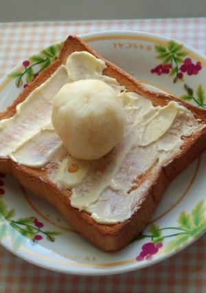 メイプルバタートースト☆アイス添え☆-レシピのメイン写真