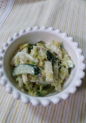 白菜の味噌ゴママヨ和え-レシピのメイン写真
