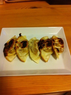 チーズがとろ〜っ…かぼちゃ煮が餃子に?!-レシピのメイン写真
