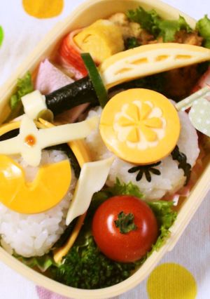 仮面ライダー鎧武(ガイム)弁当-レシピのメイン写真