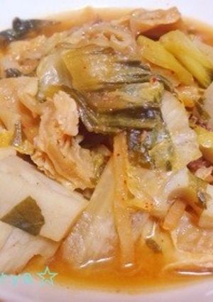 牛すじのキムチ味噌煮込み-レシピのメイン写真