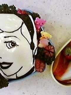 ディズニー♪シンデレラ❤のキャラ弁♪♪-レシピのメイン写真