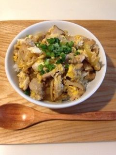 我が家の親子丼-レシピのメイン写真