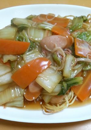 簡単＊あんかけやきそば-レシピのメイン写真