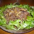 牛肉と根菜の炒め物