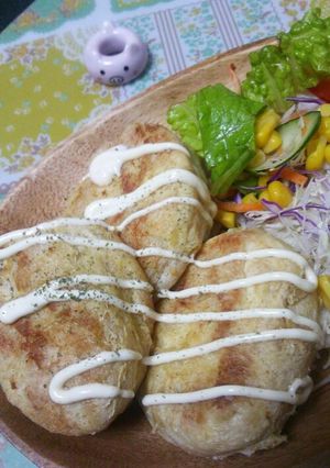油揚げでヘルシ～クリーミーコロッケ風☆-レシピのメイン写真