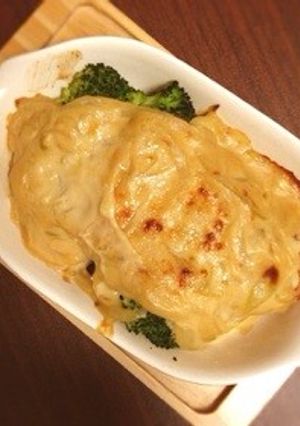 簡単ホワイトソースで鮭のグラタン♬-レシピのメイン写真
