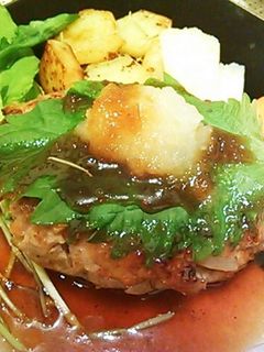 簡単和風ハンバーグ♡おろしポン酢ソース-レシピのメイン写真
