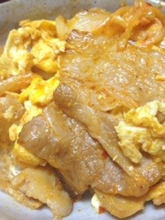 豚キムチ玉子-レシピのメイン写真