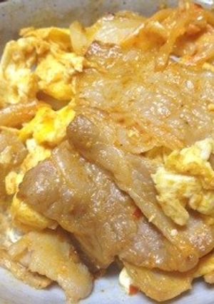 豚キムチ玉子-レシピのメイン写真