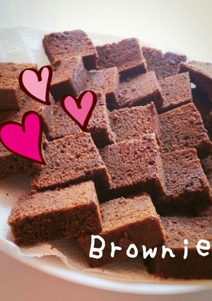 バレンタインに♥濃厚ブラウニー-レシピのメイン写真