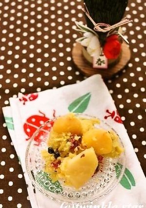 りんごベリーの栗きんとん-レシピのメイン写真