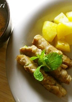 爽やか！豚肉のミント巻き-レシピのメイン写真