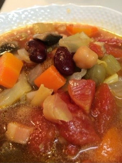 盛り沢山野菜の「ミネストローネ」-レシピのメイン写真