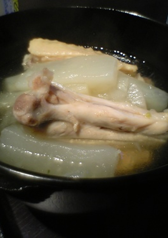 簡単！大根と手羽先のトロトロ煮-レシピのメイン写真