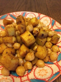 ひよこ豆とさつまいものサブジ-レシピのメイン写真