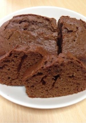 簡単！HMでしっとりチョコケーキ！-レシピのメイン写真