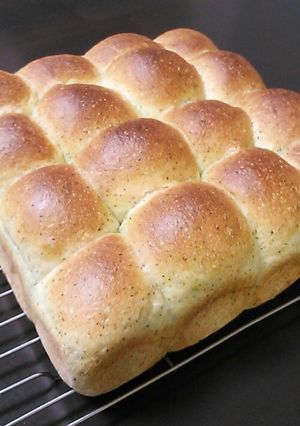 大根葉っぱのちぎりパン*-レシピのメイン写真