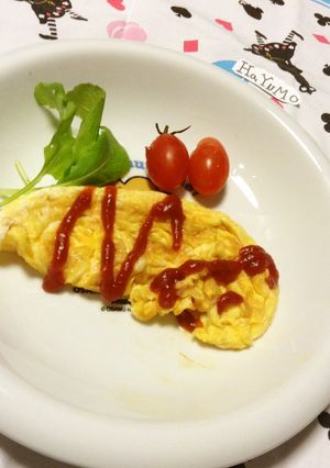 朝のオムレツ(^^*v-レシピのメイン写真