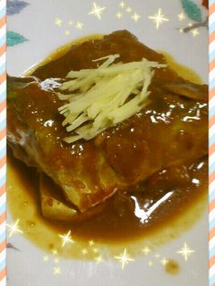 簡単♪我が家の鯖の味噌煮-レシピのメイン写真