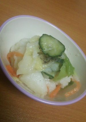 フレンチドレッシングのポテトサラダ-レシピのメイン写真