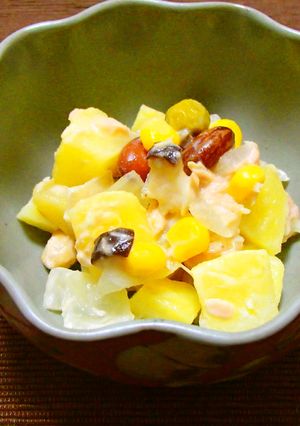 レンジで3分♪ホッとポテトサラダ-レシピのメイン写真