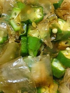 オクラのかつお醤油和え-レシピのメイン写真