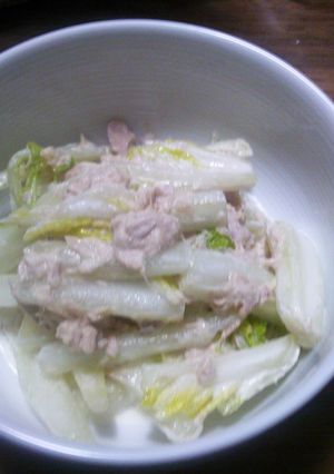 【自分用メモ】マヨポンツナの白菜サラダ-レシピのメイン写真