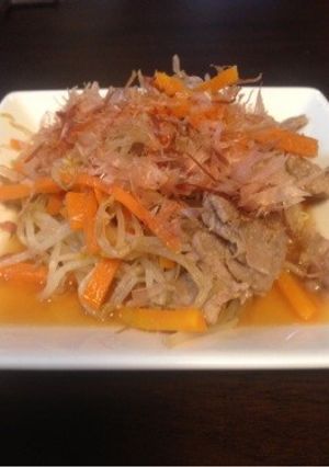 簡単な豚もやし炒め-レシピのメイン写真