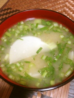 カブのお味噌汁-レシピのメイン写真