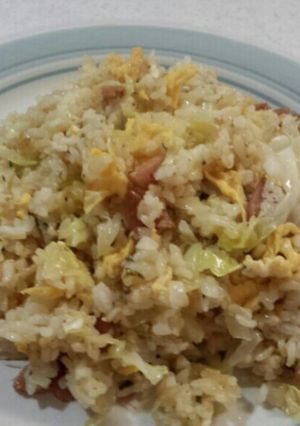お茶漬けのりで簡単チャーハン-レシピのメイン写真
