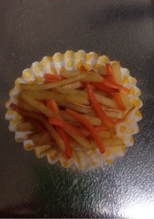 一人暮らしのじゃがいものきんぴら-レシピのメイン写真